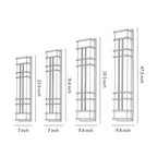 Outdoor Wall Sconce Black Retro Waterproof LED Light
