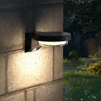 Outdoor Solar Lights Wall Mounted LED Motion Sensor Light 2 PCS