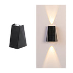 Outdoor Wall Sconce up and down Lighting Solar Light
