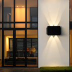 Outdoor Wall Sconce up and down Lighting Solar Light