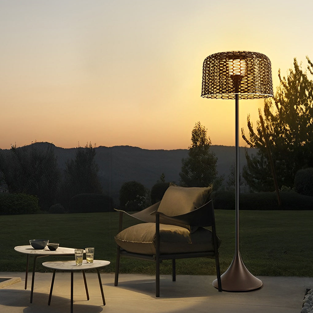 Outdoor Waterproof Floor Lamps Modern Stainless Steel Lamp