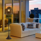 Outdoor Waterproof Floor Lamps Modern Stainless Steel Lamp