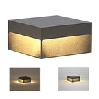 Square Pillar Lights Modern Waterproof Outdoor Fence Light