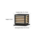 Home Pillar Light Outdoor Waterproof LED Decorative Light