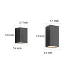[Open-Box] Two Light Effect Optional Waterproof LED Wall Light for Outdoor Villa Courtyard