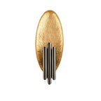 Oval Iron Electroplating Minimalist Creative Postmodern Wall Lights Indoor