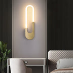 Oval LED Wall Sconces Modern Multi‑function Iron Light