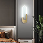 Oval LED Wall Sconces Modern Multi‑function Iron Light