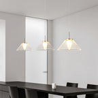 Clear Glass Pendant Lights for Kitchen Island Spectrum Ceiling Light