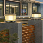Stainless Steel Pillar Lights Modern Minimalist LED Light