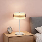 Vintage Metal Table Lamp Atmosphere Iron Frame Ps Lampshade Light