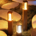Path Bollard Lights Outdoor Waterproof Landscape Lights