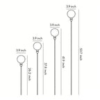 Path Landscape Lighting Outdoor Round Reed Decorative Light