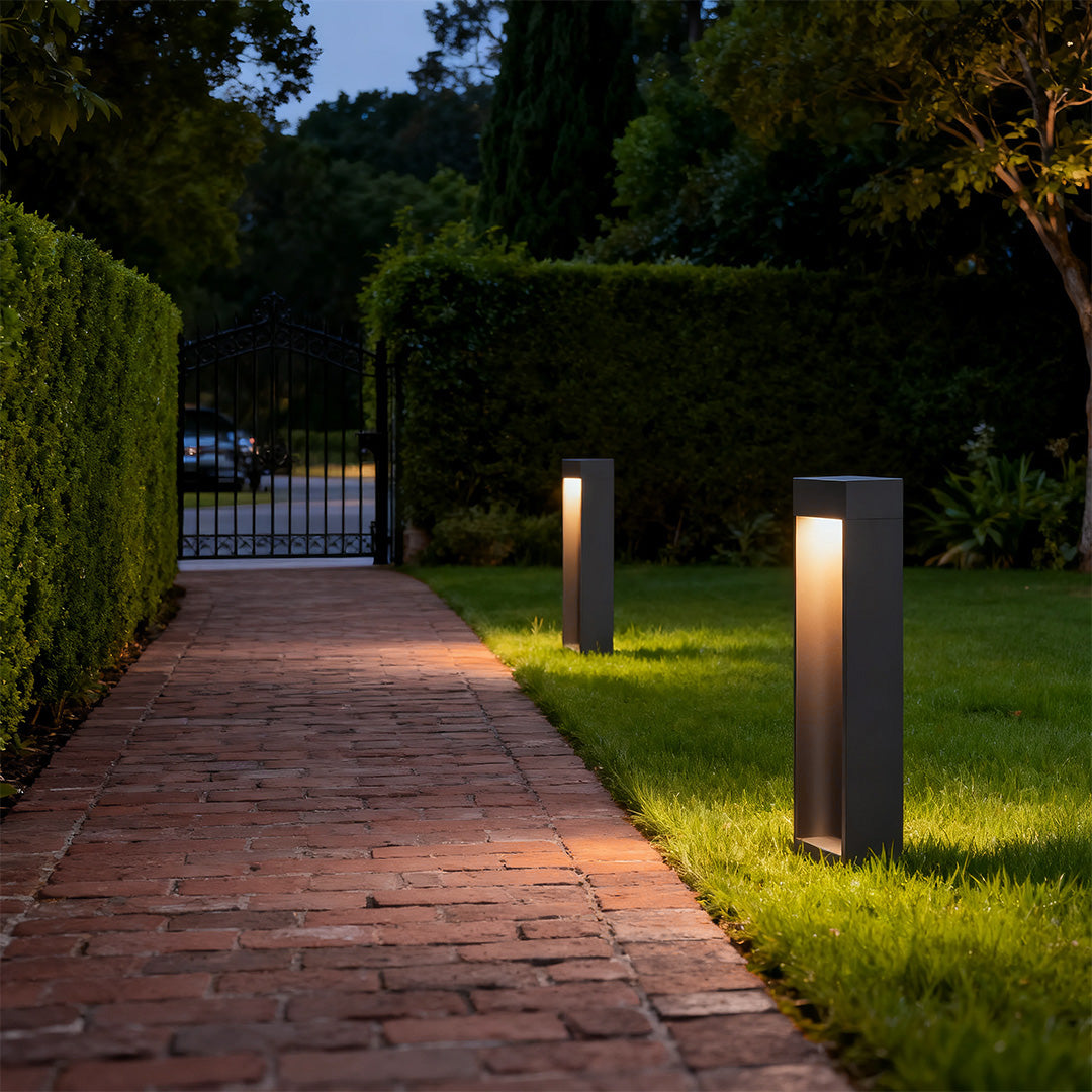 Path Light Stakes Outdoor Waterproof Black Garden Path Light