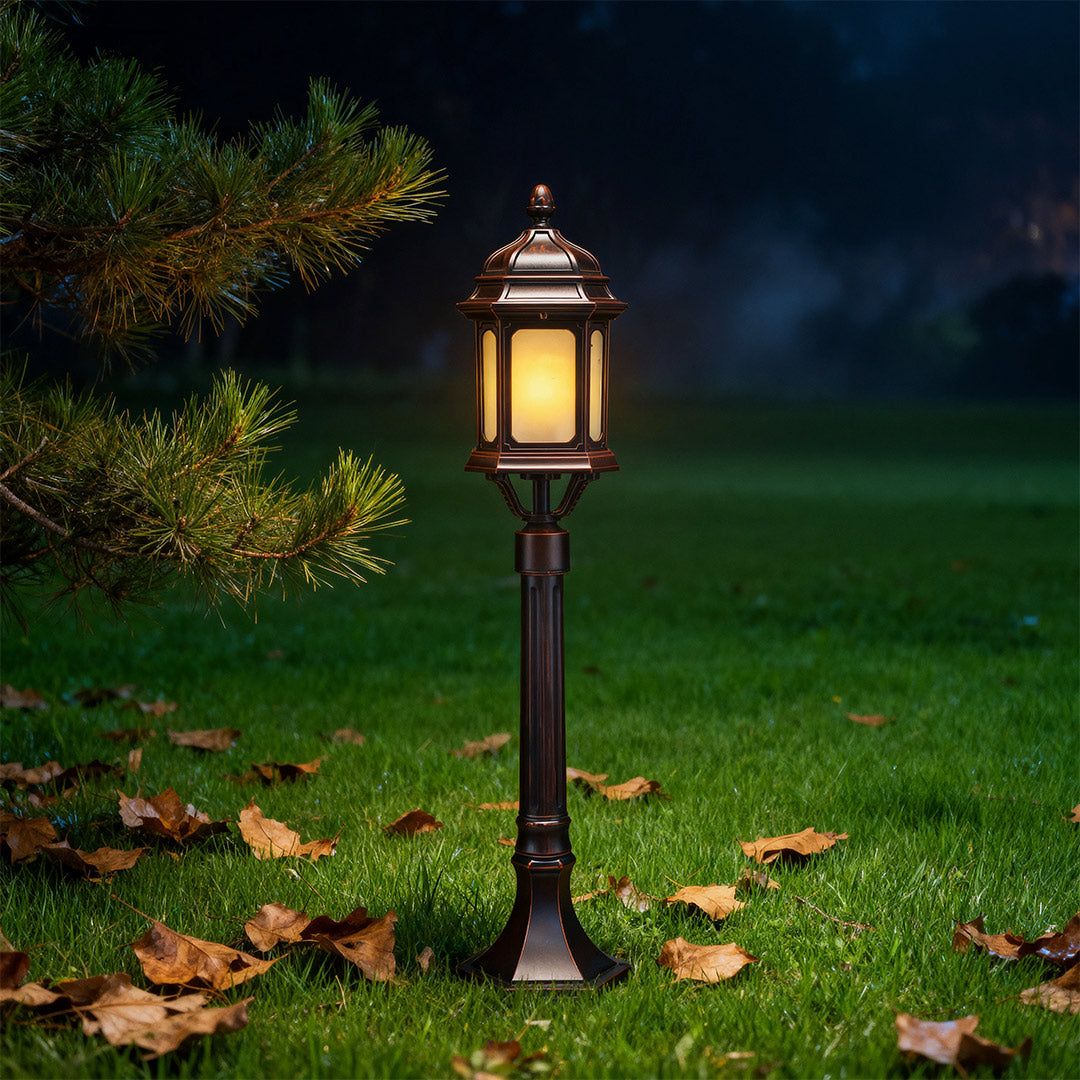 Path Post Lights Aluminum Pedestrian Pathway Landscape Lights