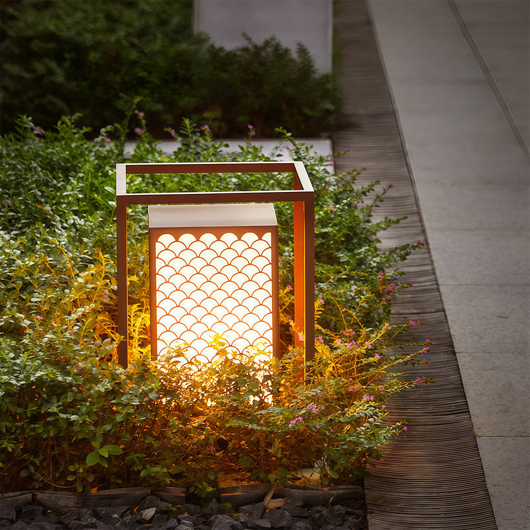 External Lighting Bollards Courtyards Waterproof Landscape Lamp