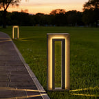 Lighted Bollards LED Outdoor Waterproof Square Light