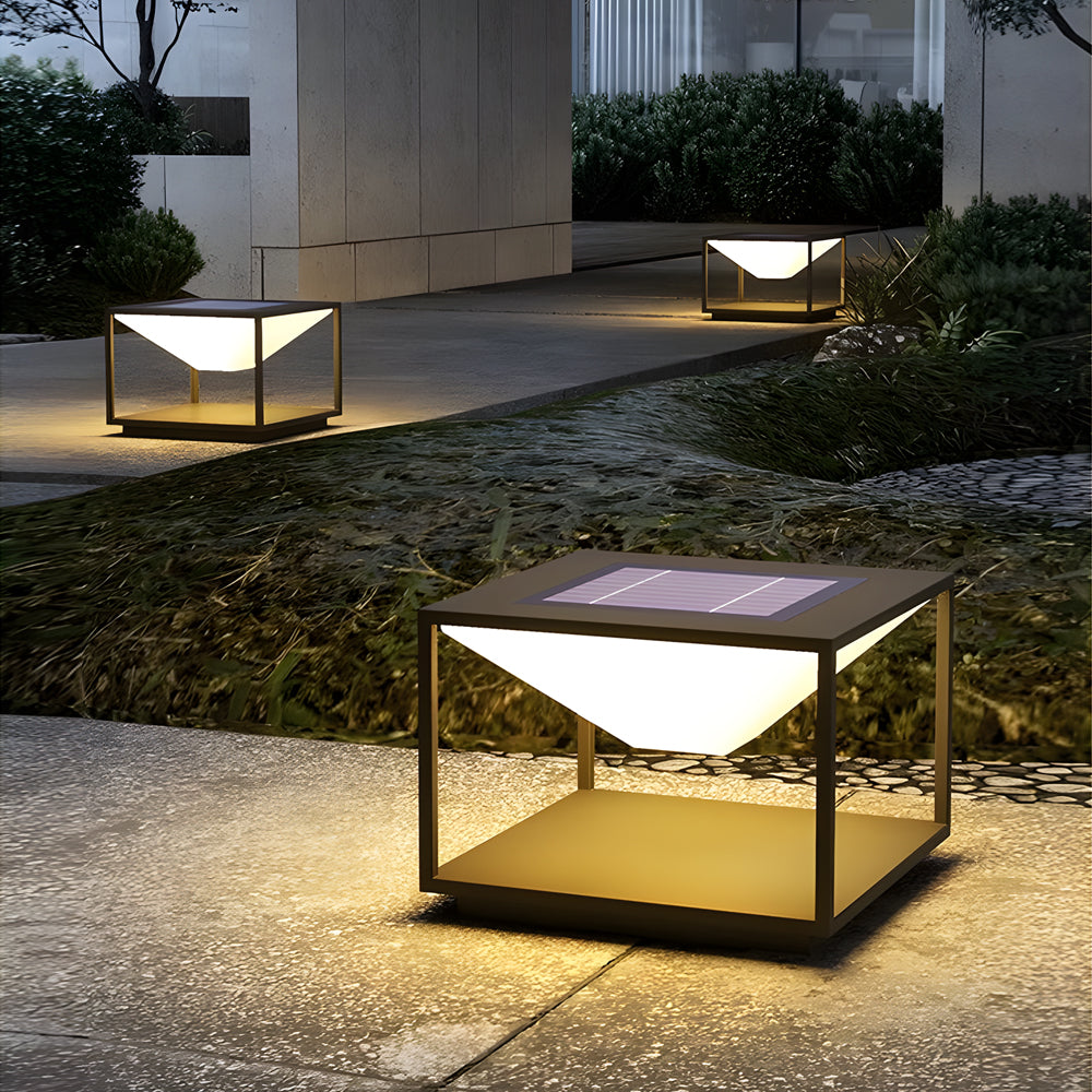 Square Pillar Light  Stainless Steel Waterproof