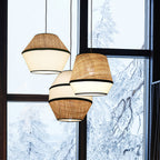 Pendant Fabric Light Shades Japanese Style Ceiling Light