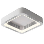 Low Profile Bladeless Ceiling Fan with Light Inverter LED Light