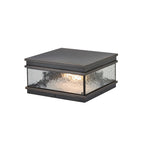 Pillar Mount Light Outdoor Square Courtyard Gate Lamp