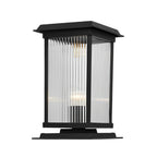 Pillar Solar Light Dual Power Supply Vintage LED Waterproof Light