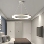 [Open-Box]Planet Rings LED Pendant Light in Black/White