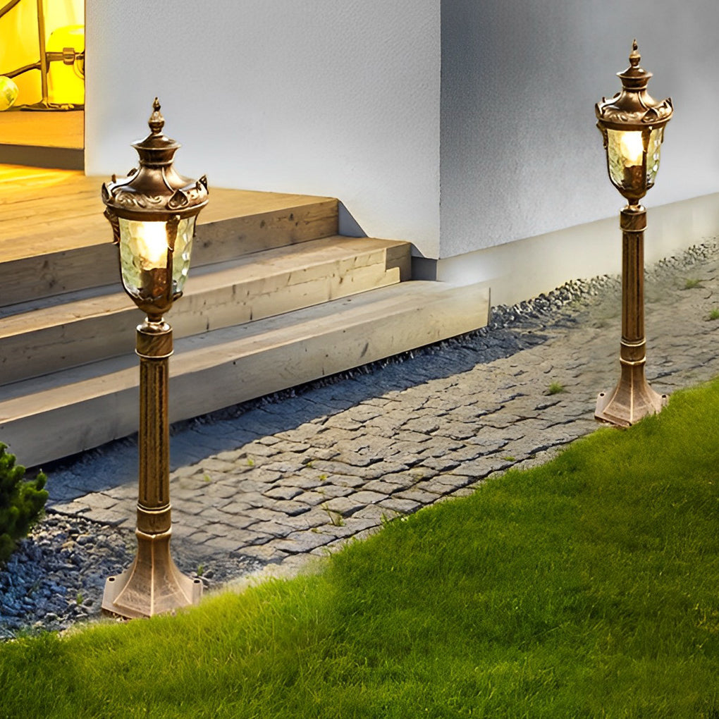 Poles for Yard Lights Elegant Waterproof Outdoor Light