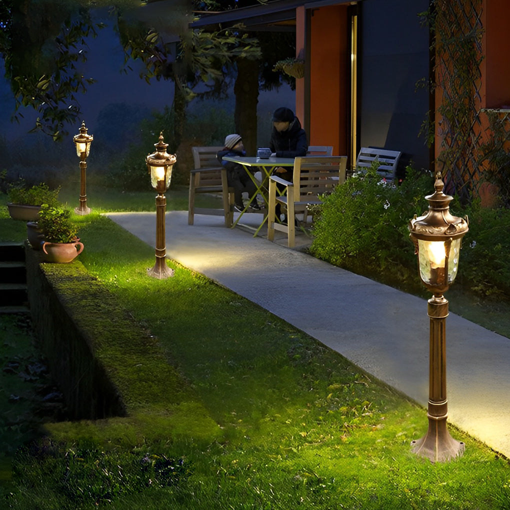 Poles for Yard Lights Elegant Waterproof Outdoor Light