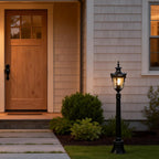 Poles for Yard Lights Elegant Waterproof Outdoor Light