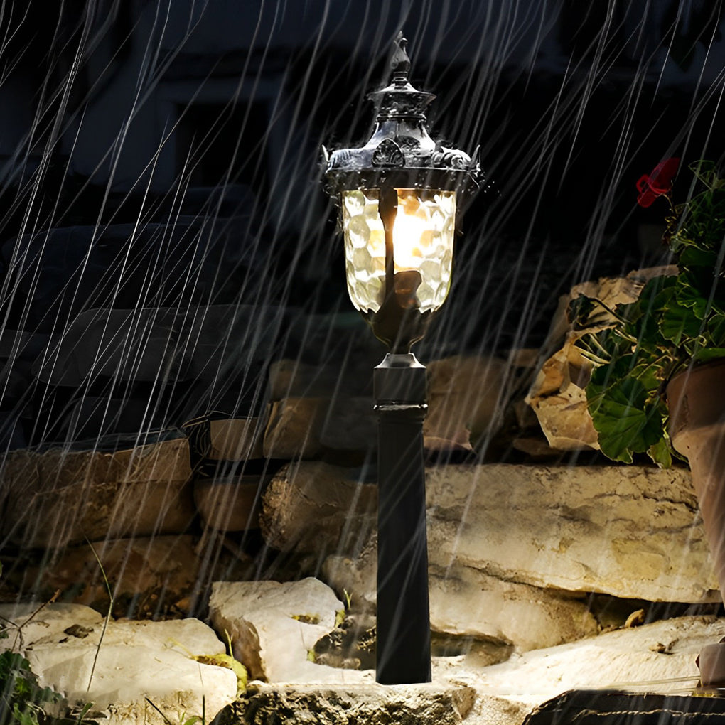 Poles for Yard Lights Elegant Waterproof Outdoor Light