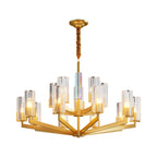 Candle Chandeliers American-Style Luxury Ceiling Light