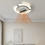 Bladeless Ceiling Fans With Light Full Spectrum LED Fan Lamp