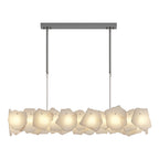 Modern LED Cloud Stone Copper Chandelier
