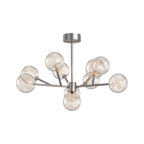 Modern Glass Globe Chandelier Full Sky Star Ceiling Light
