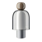 Portable Glass Table Light Human Shape LED Metal Lamp