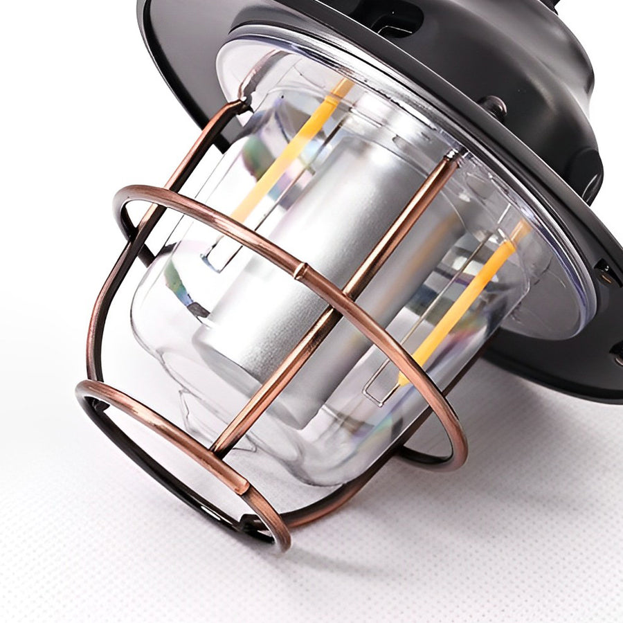 Portable Hanging Light Vintage USB-Rechargeable Camping Lantern