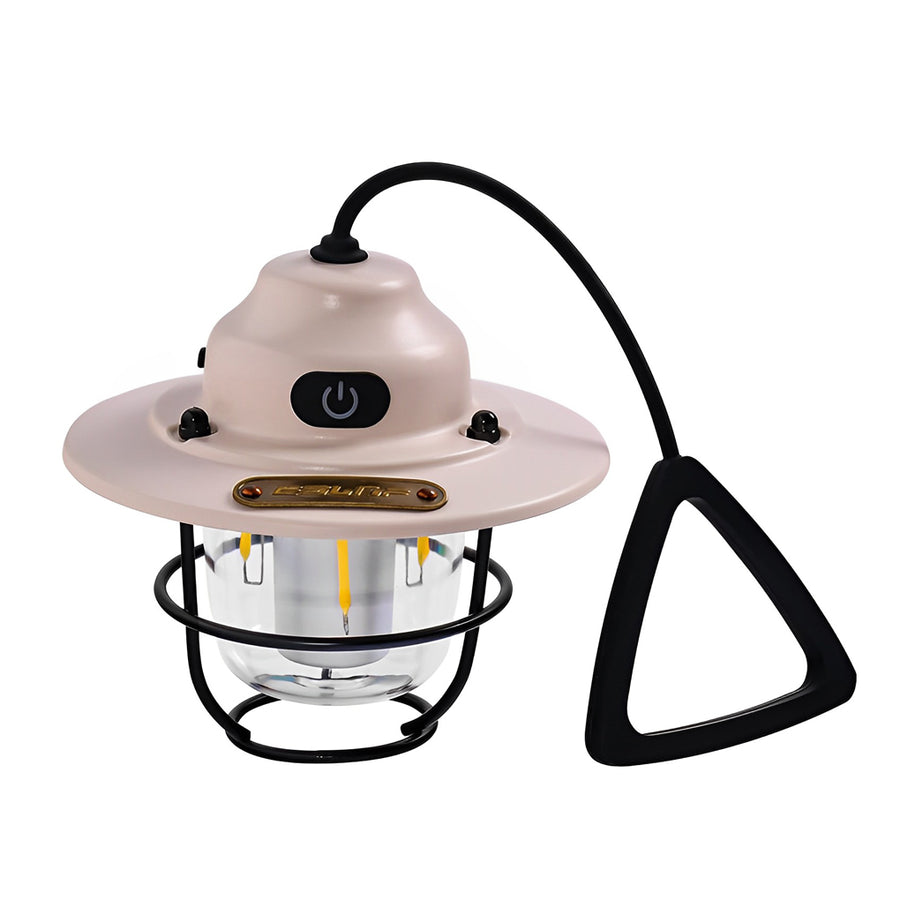 Portable Hanging Light Vintage USB-Rechargeable Camping Lantern