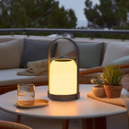 Solar-Powered Handheld Light Waterproof USB Rechargeable Portable