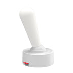 Portable USB Bedside Desk Night Light with Modern Toggle Switch and Warm Glow