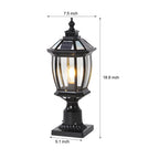 LED Waterproof Solar Column Pillar Lights for Garden