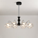 Magic Bean LED Art Glass Chandelier French