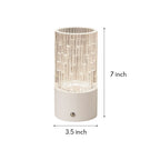 Deco Table Lamp with ABS and PS Material Artistic Vase Light