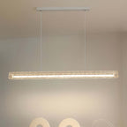 Modern White Pendant Light Frosted Acrylic Island Ceiling Light