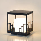 Outdoor Pillar Light Minimalist Waterproof Metal Light