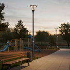 Minimalist 10 feet LED Outdoor Lamp Post Lights Modern