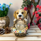 Resin Animal Garden Solar Lights