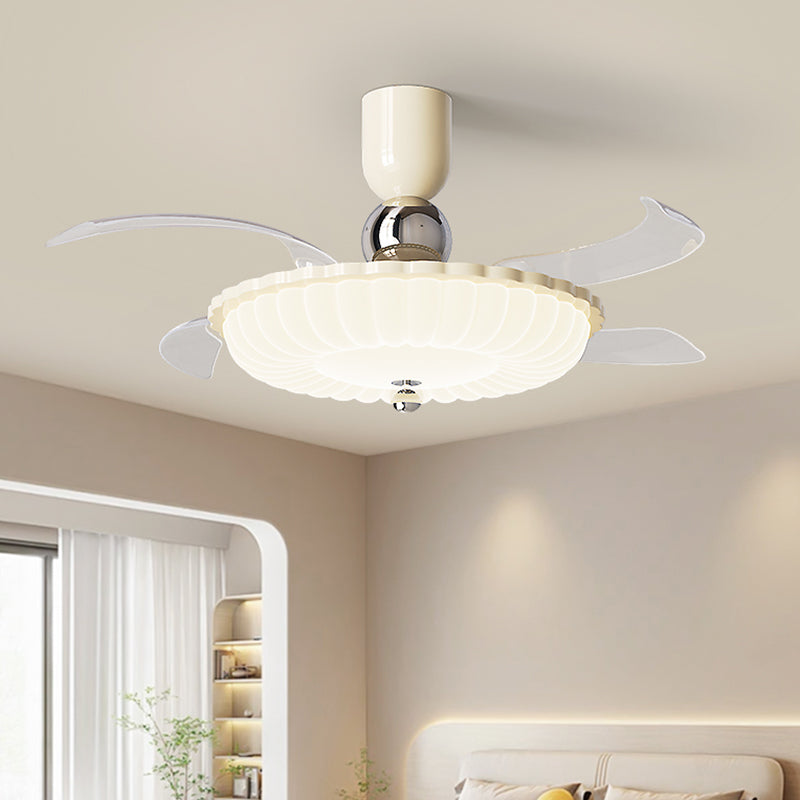 (BF303) BEMFAN 2026 New Retractable Ceiling Fan with Light, 42-inch Modern Ceiling Fan with Remote Control and Dimmable LED Light, three color dimming, 6-Speed Fan Light, Suitable for Bedroom, Dining Room, Living Room, Applicable Voltage Range: 100-240V