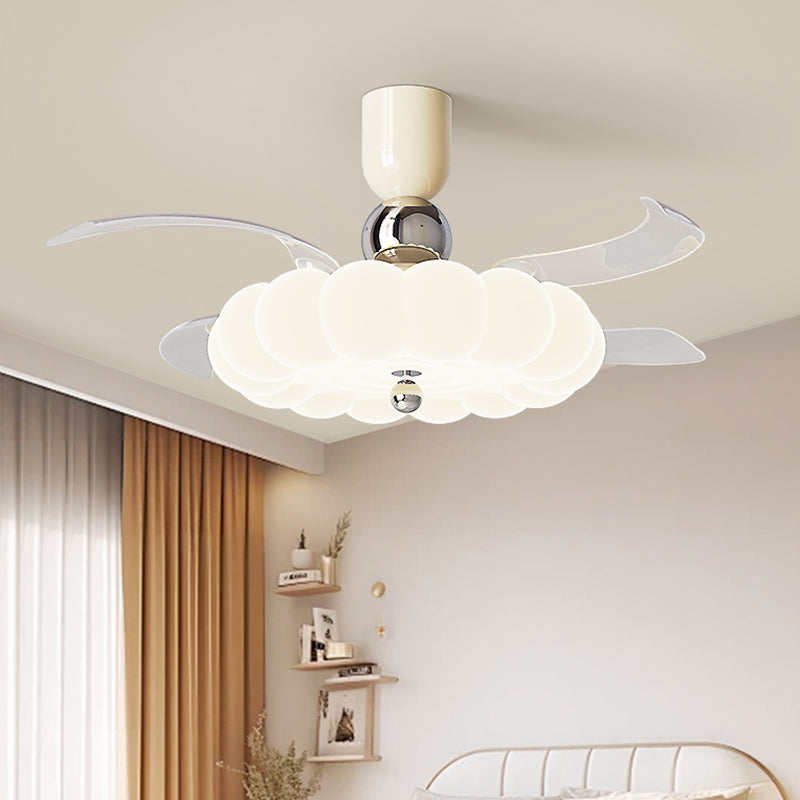 (BF305) BEMFAN 2026 New Retractable Ceiling Fan with Light, 42-inch Modern  Ceiling Fan with Remote Control and Dimmable LED Light,three color dimming, 6-Speed Fan Light, Suitable for Bedroom, Dining Room, Living Room, Applicable Voltage Range: 100-240V
