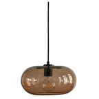 Elongated Globe Glass LED Nordic Pendant Lighting Hanging Lamp Ceiling Lights